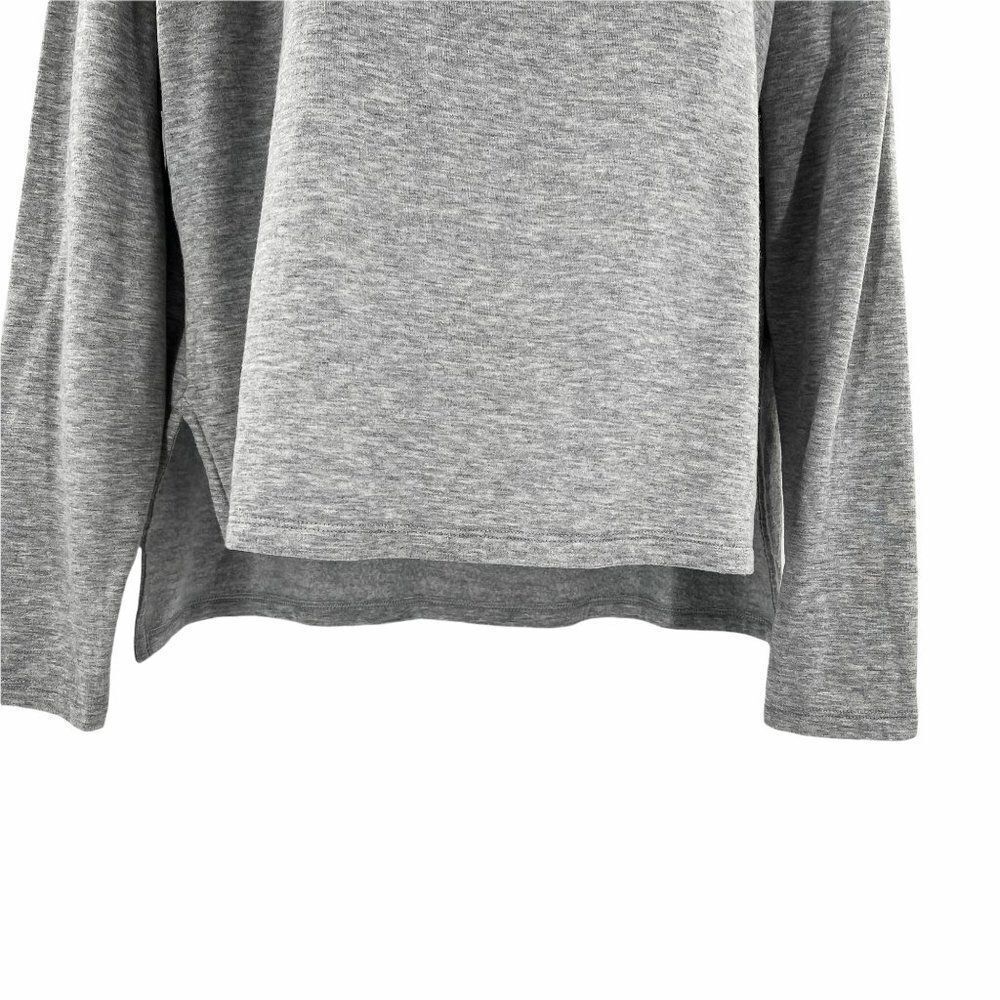 Joy Lab Grey Turtleneck Fleece Lined Sweater XS - Picture 4 of 7